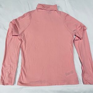 Athleta Girl XL Perfect Turtleneck XL 14 Poppy Pink Base Layer Girl’s Top Supima